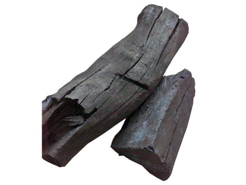 ถ่านไฟไม้เนื้อแข็ง